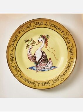 Anthropologie x Phannapast Taychamaythakool Twelve Days of Christmas Seven Swans